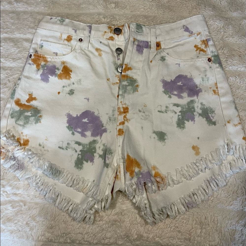 Wildfable Fringe Shorts